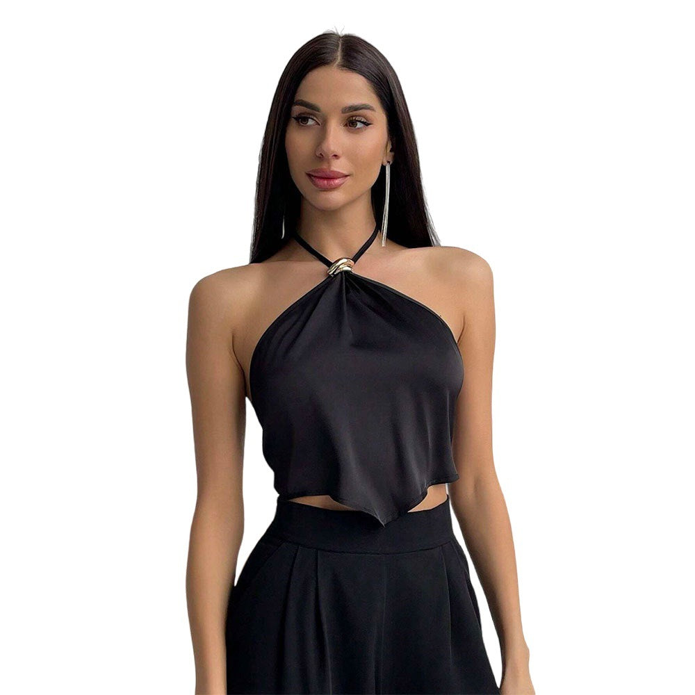 SpringSummer Backless Halter Neck Lace Up Tank Top by Mirlaine Univers SpringSummer Backless Halter Neck Lace Up Tank Top Mirlaine Univers springsummer-backless-halter-neck-lace-up-tank-top 0 SpringSummer Backless Halter Neck Lace Up Tank Top Mirlaine Univers SpringSummer Backless Halter Neck Lace Up Tank Top