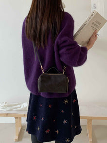 Retro Small Square Bag Shoulder Crossbody Bag