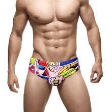 Men's Swim Briefs Pop Style Swimming Trunks Hot Spring Beach Swimsuit