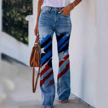 Womens Casual 3D patterned Jeans