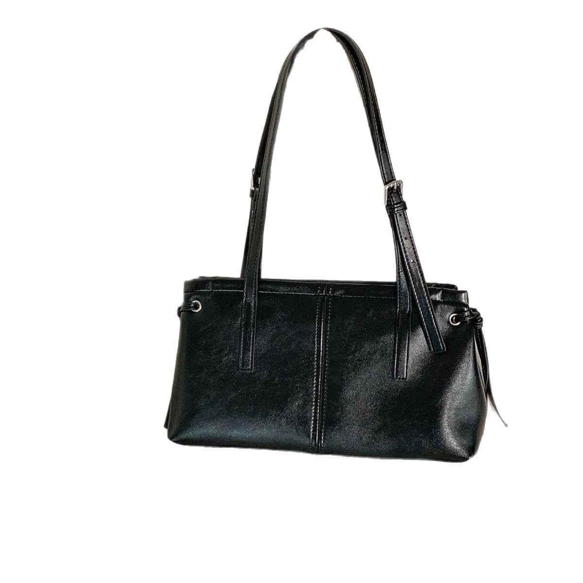 Korean Dongdaemun Retro-Inspired Casual Soft Leather Bag For Instagram Style