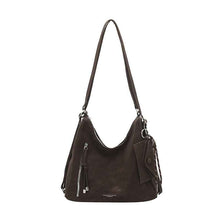 Retro Matte Relaxed-style Commuter Shoulder Bag