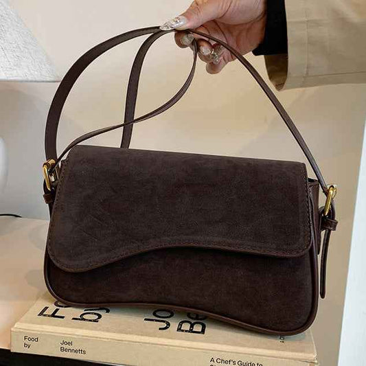Retro Matte Shoulder Bag For Women