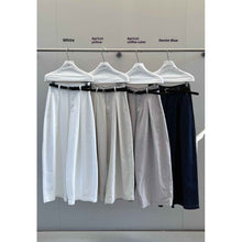 New Versatile Vintage Two-tone Casual Denim Pants