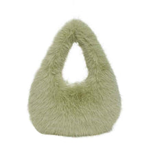 Womens Versatile Simple Plush Tote Bag