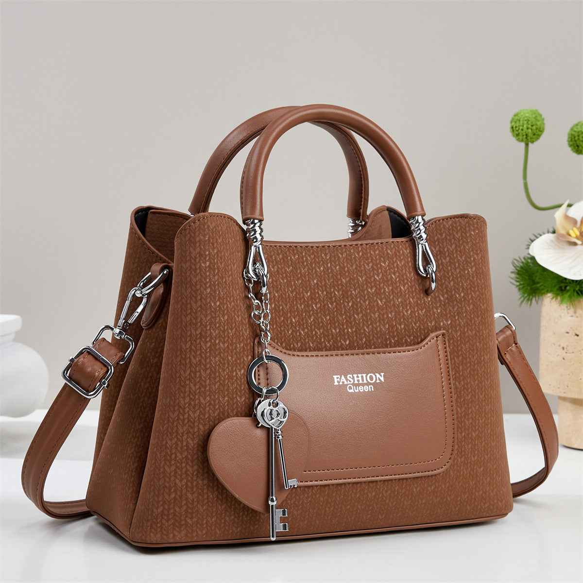 Simple Large Capacity Casual Shoulder Messenger Bag