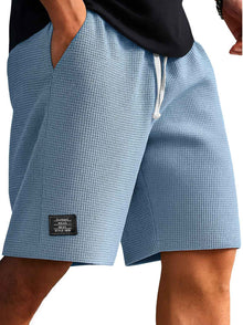 Waffle-Weave Cropped Pants Mens Mid-Years Pants