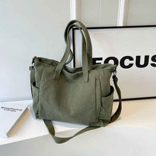 Corduroy Crossbody Bag For Commuting Large Capacity