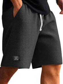 Waffle-Weave Cropped Pants Mens Mid-Years Pants