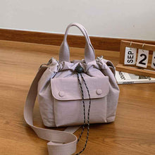 Womens Simple Versatile Lightweight Oxford Cloth Shoulder Bag
