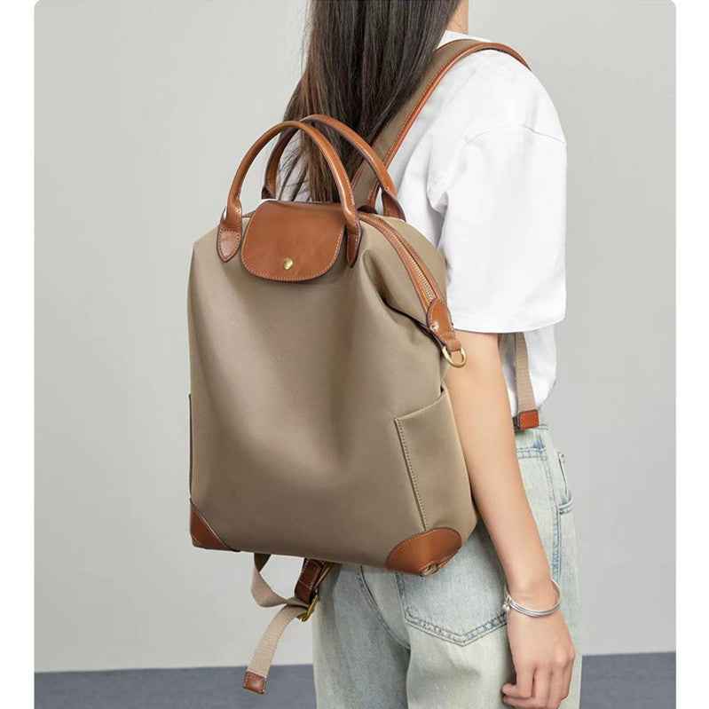 Womens Large Capacity Nylon Backpack