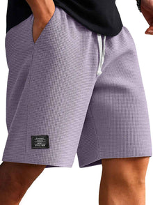 Waffle-Weave Cropped Pants Mens Mid-Years Pants