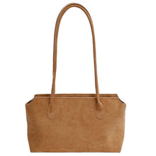 Fashionable Simple Retro Suede Large-Capacity Tote Bag