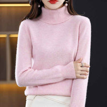 Women's Loose-Fit Autumn Winter Knitted Turtleneck Sweater