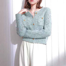 Sweaters Cardigan Women's Casual Temperament Top Short Lazy Classic Style
