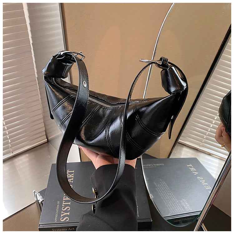 Dumpling Bag A Simple Stylish And Retro Crossbody Shoulder Bag For Women