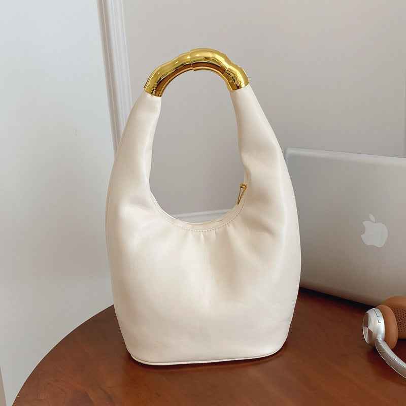 Womens Trendy Tote Bucket Bag For Commuting And Everyday Use