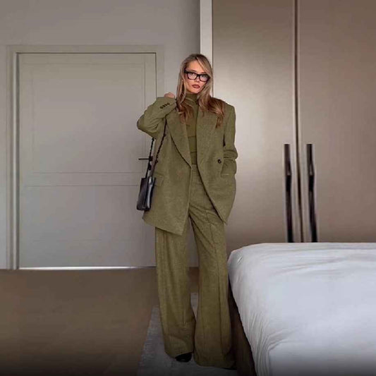 High-end Fashionable Chic And Elegant Suit Set