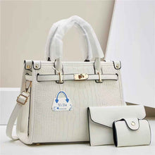 Stylish And Minimalist Macaron Three-piece Handbag