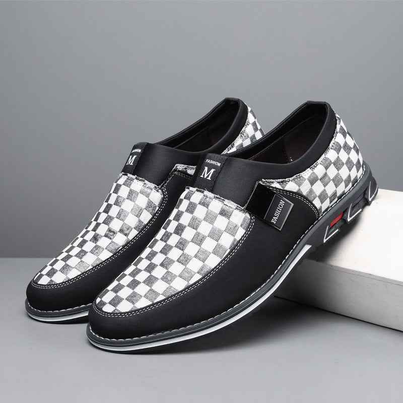 Large Size New British Style Business Casual Leather Men's Shoes
