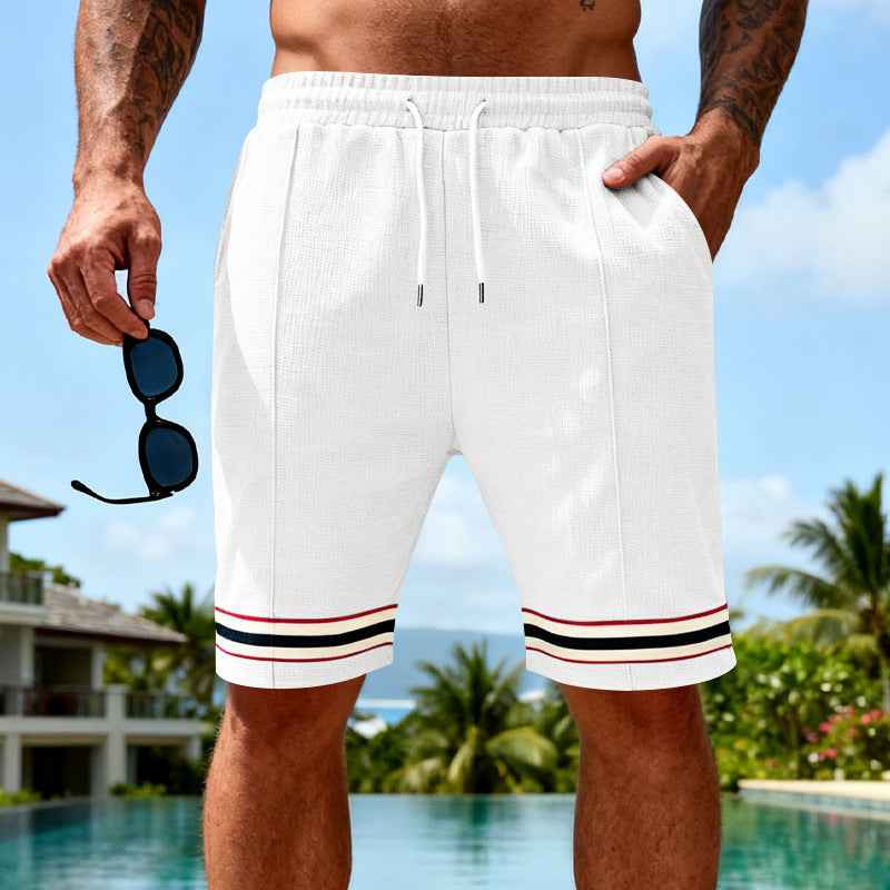 Mens Breathable Loose-fitting Athletic Shorts