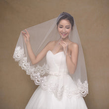 Wholesale White Bride Veil Cheap Wedding Accessories Ready To Ship by Mirlaine Univers