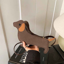 Korean-style Quirky And Creative Dachshund-shaped Bag