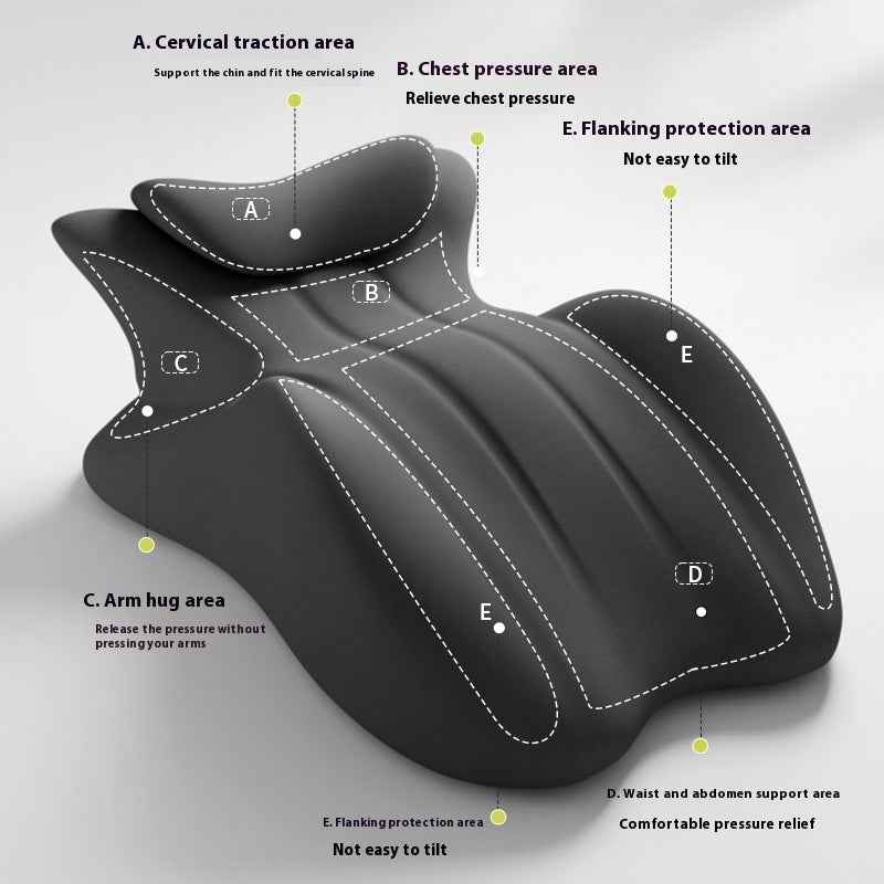 Memory Foam Backrest Lying Sleeping Reading Prone Pillow