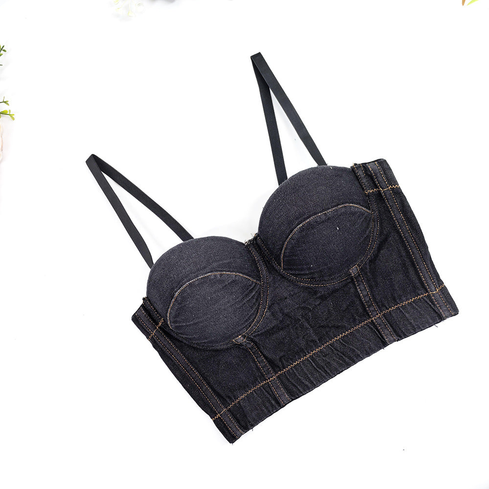 Women's Fashionable All-matching Denim Camisole Top by Mirlaine Univers Women's Fashionable All-matching Denim Camisole Top Mirlaine Univers womens-fashionable-all-matching-denim-camisole-top 0 Women's Fashionable All-matching Denim Camisole Top Mirlaine Univers Women's Fashionable All-matching Denim Camisole Top