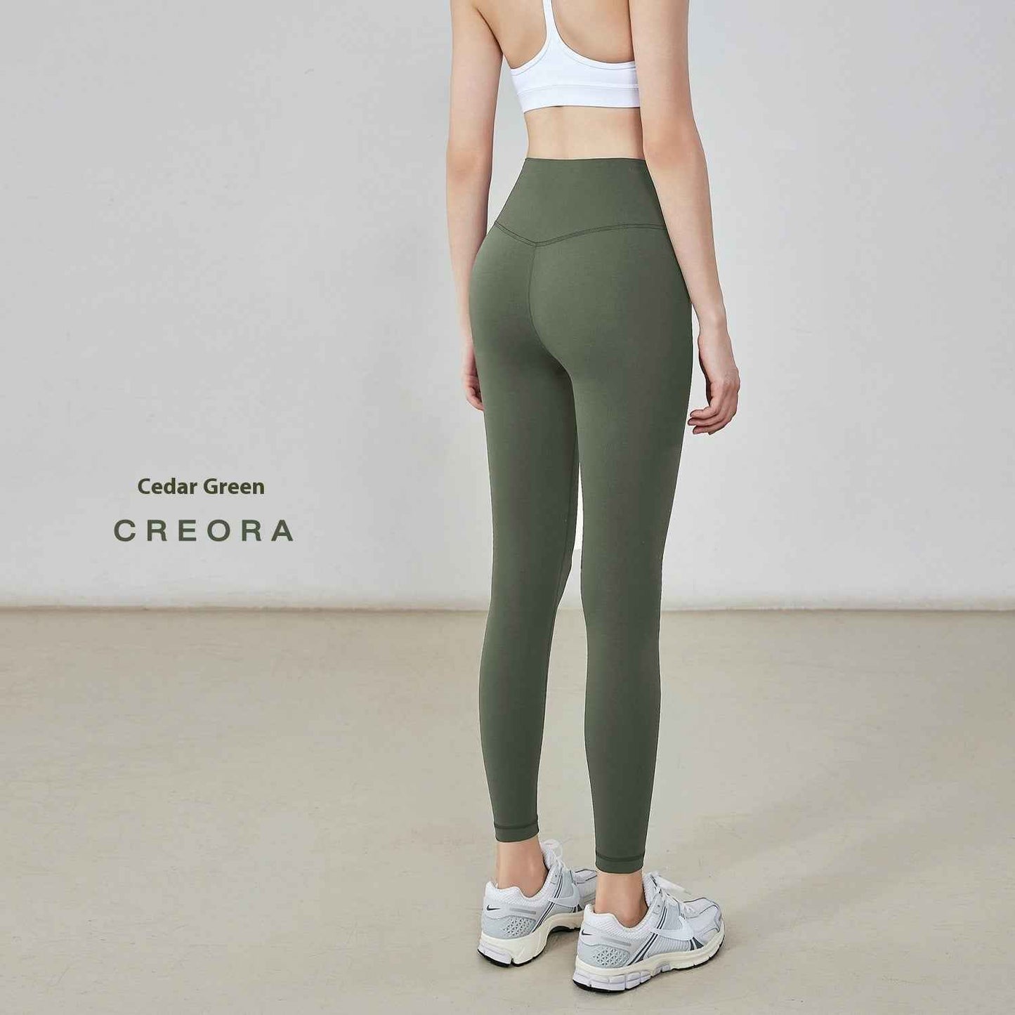High Waist Hip Lift Anti-curling Tight Sports Pants