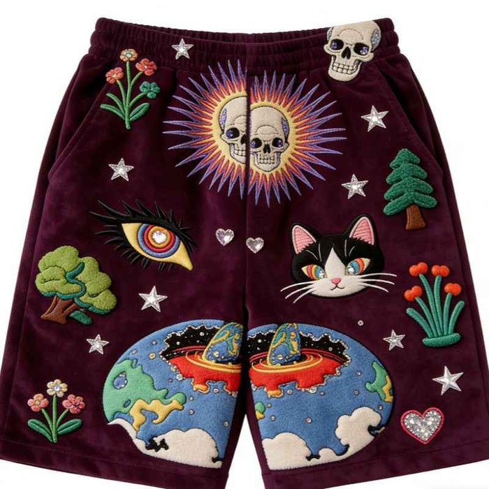 Can be worn as a cool casual short pants for home use