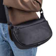Womens Casual Commuter Fashion First-Layer Cowhide Shoulder Crossbody Bag