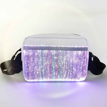 Luminous Shoulder Bag With Colorful LED Lights