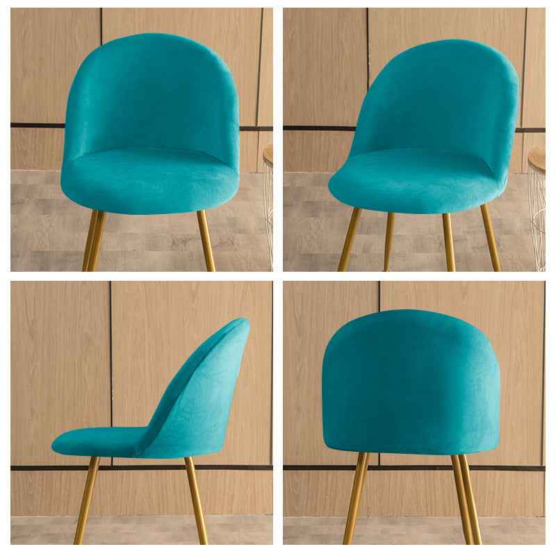 Ultra-Soft Silver Fox Fleece Duckbill Chair Cover