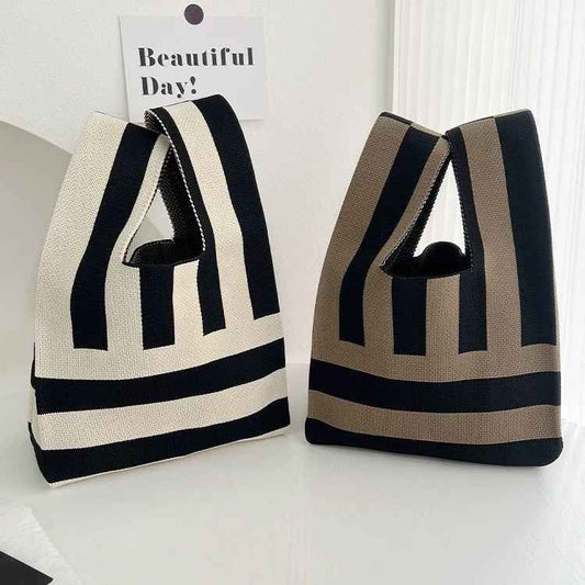 Fashionable Trendy And Personalized Knit Tote Bag