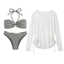 Women's Bikini Loose Cover-Up Two-Piece Swimsuit Set