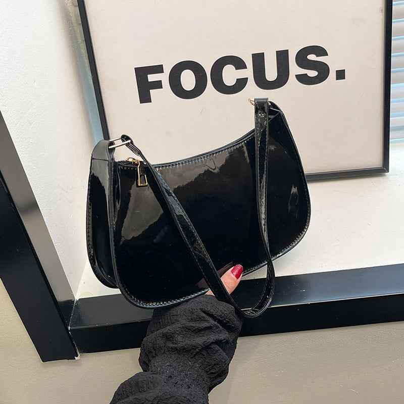 Womens Retro Simple Versatile Tote Bag
