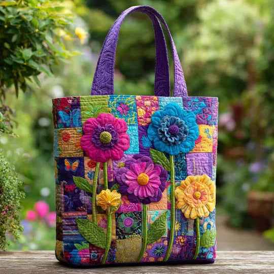3D Fashion-Printed Tote And Shoulder Bag