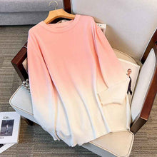 Loose Round Neck Pullover Plus Size Sweaters