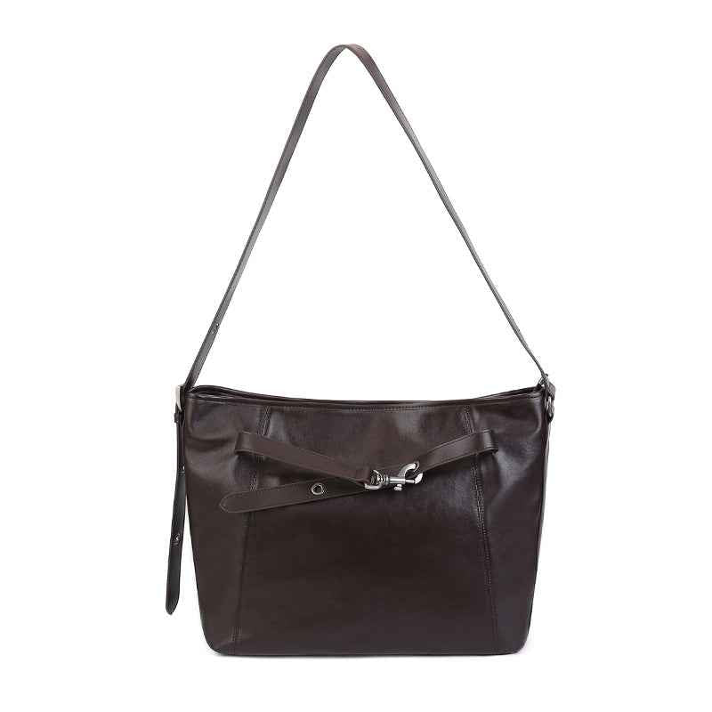 Womens Stylish Retro Large-Capacity Crossbody Bag