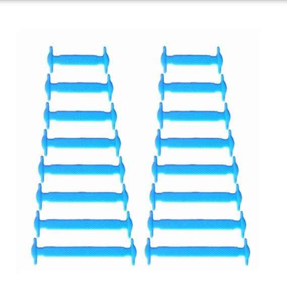 Free To Tie Adult And Children Bag I Shaped T Shaped Silicone Shoelaces