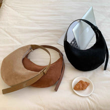 Retro Underarm Suede Bag Niche Trendy Handbag