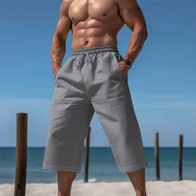 Breathable Capri Pants Mens Fashionable Casual Breathable Shorts