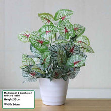 Simulation Plant Plastic Fake Flower And Grass Scindapsus Aureus Leaves Potted Plant