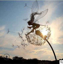 Flower Fairy Elves Dance With Dandelions