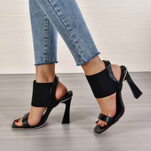 Sexy High Heel Elastic Strap Sandals For Women