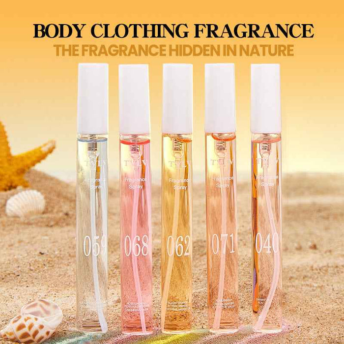 Kit de pulvérisation de parfum numérique pour cheveux et corps, parfum longue durée sans alcool