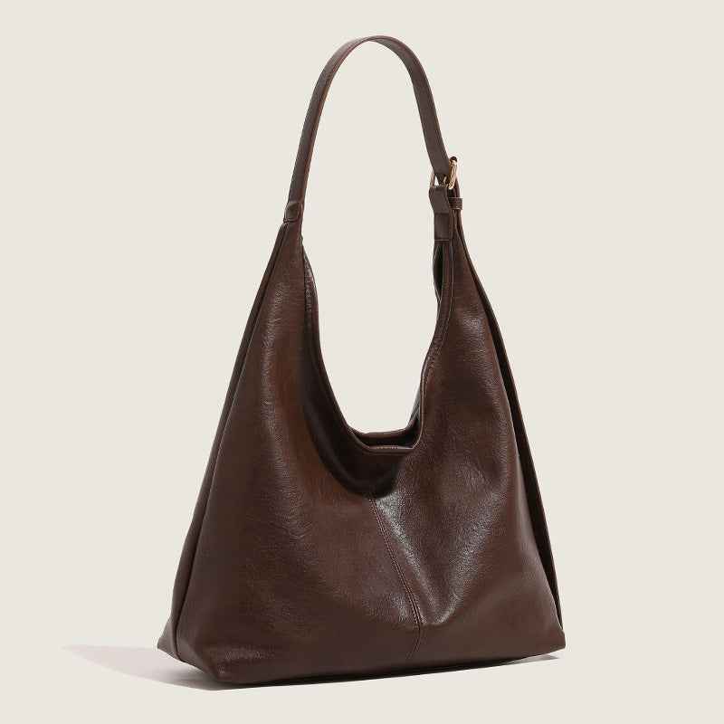 Womens Simple Casual Underarm Shoulder Bag