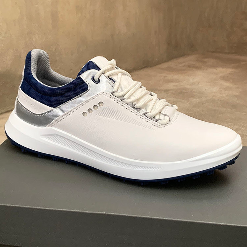 First Layer Calfskin Golf Shoes Sports Casual Shoes Lightweight Rubber Soles Wear-resistant Non-slip Hiking by Mirlaine Univers