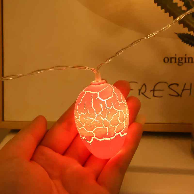 Easter LED Light-up Cracked Eggs Easter Cracked Egg Decorations